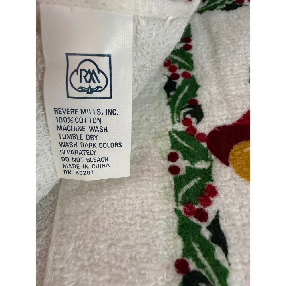 VTG‎ Christmas Kitchen Towel Pot Holder Set Holiday Festive Decor 5 Piece